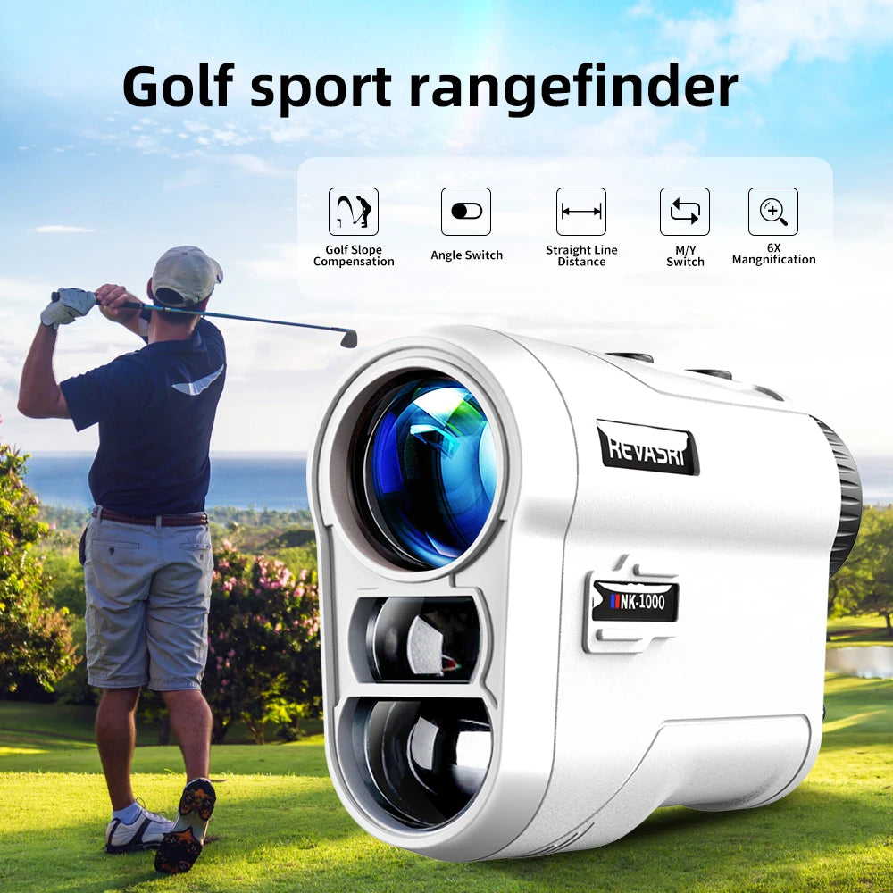 REVASRI Rechargeable Golf/Hunting Rangefinder