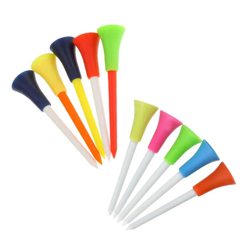 83mm Golf Tees Rubber Cushion Top 10-40 Pieces