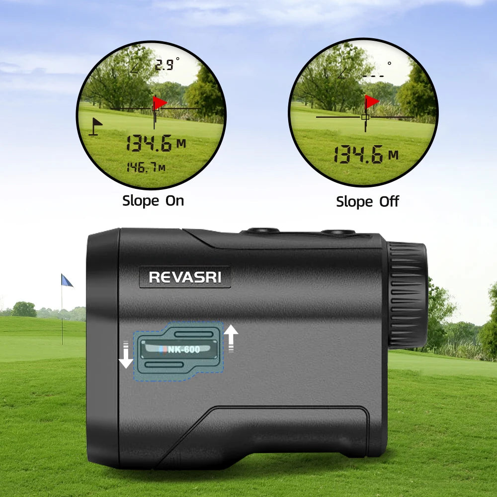 REVASRI Rechargeable Golf/Hunting Rangefinder