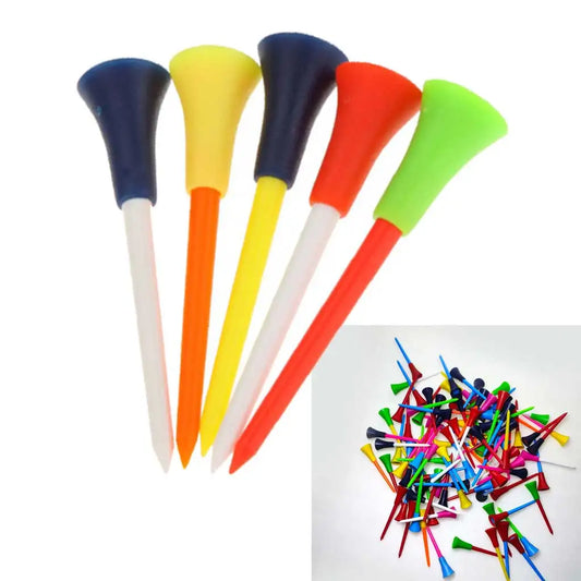 83mm Golf Tees Rubber Cushion Top 10-40 Pieces